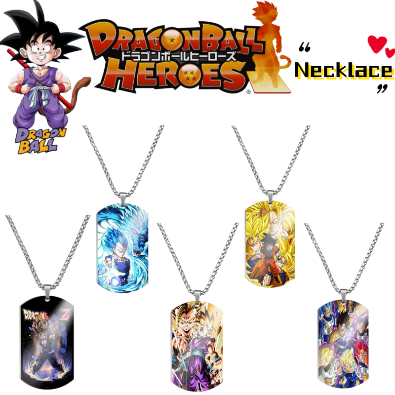 Steel Chain - Kalung Logam Modis Dragon Ball Son