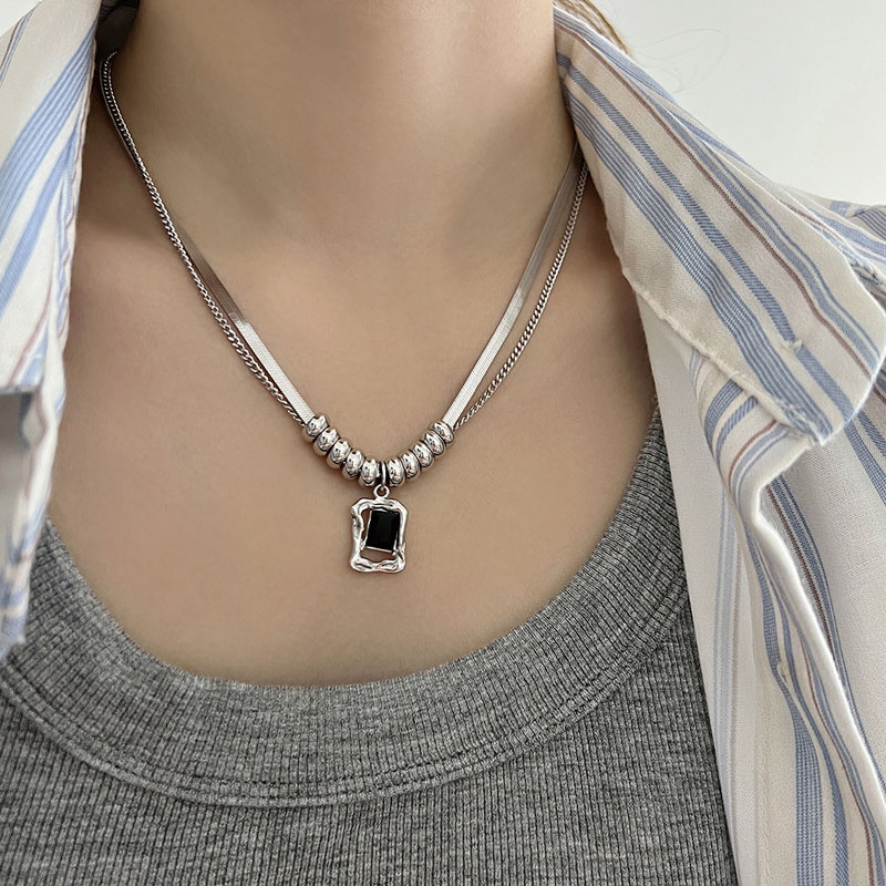 Xcm Chain - Kalung Choker rantai baja tahan karat