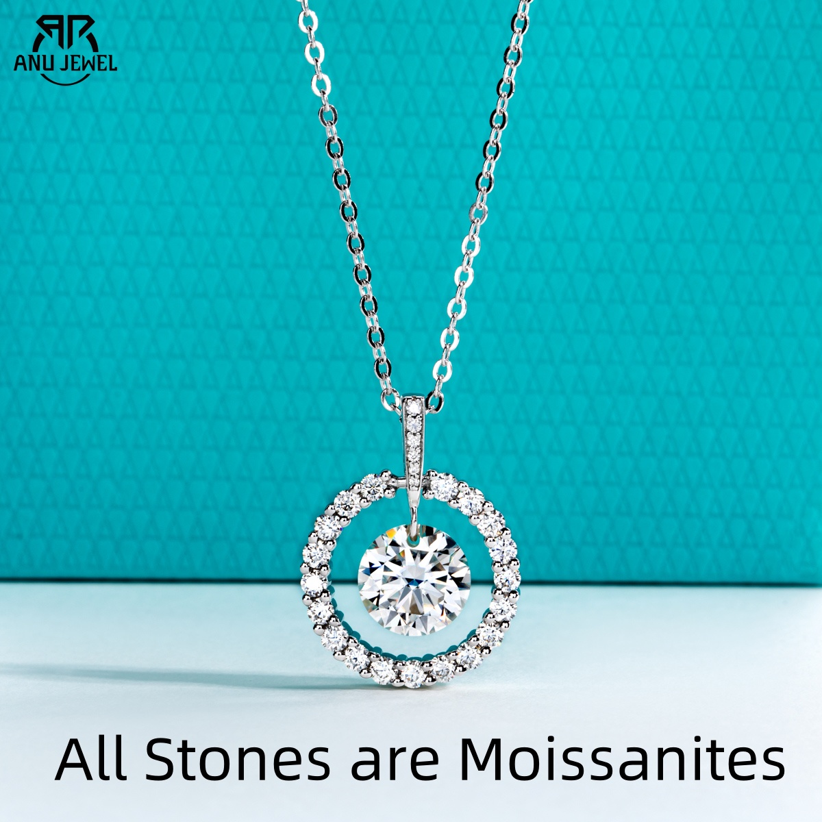 Ansi Chain - AnuJewel 3ct D Warna Moissanite Berlian