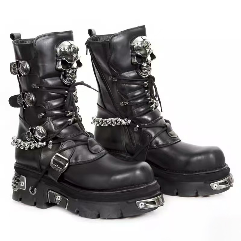 Sepatu Bot Motor Kulit Asli Pr - Motorcycle Chain ulasan dan harga