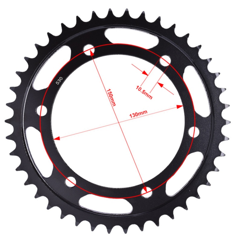 Roda Gigi Rantai Depan Belakan - 530 Chain ulasan dan harga