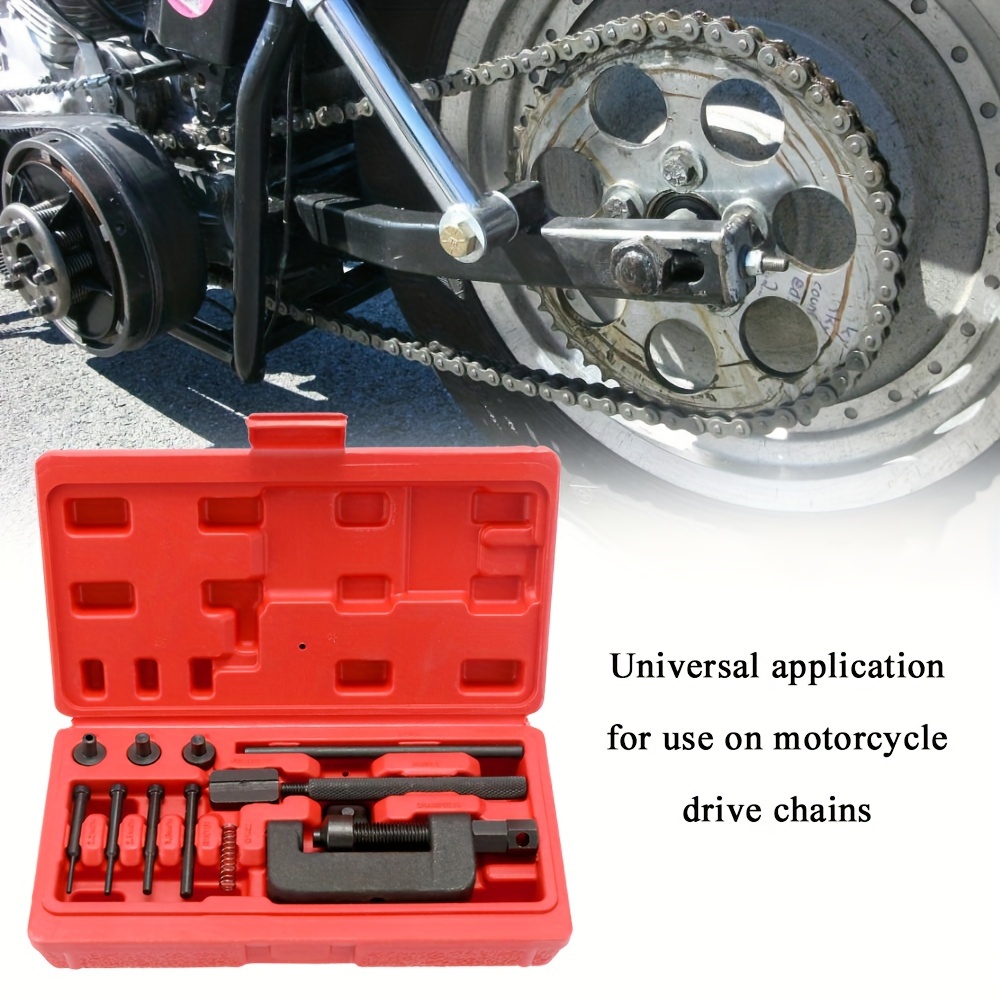 Set alat perbaikan sepeda moto - Chain Kit Motorcycle ulasan dan harga