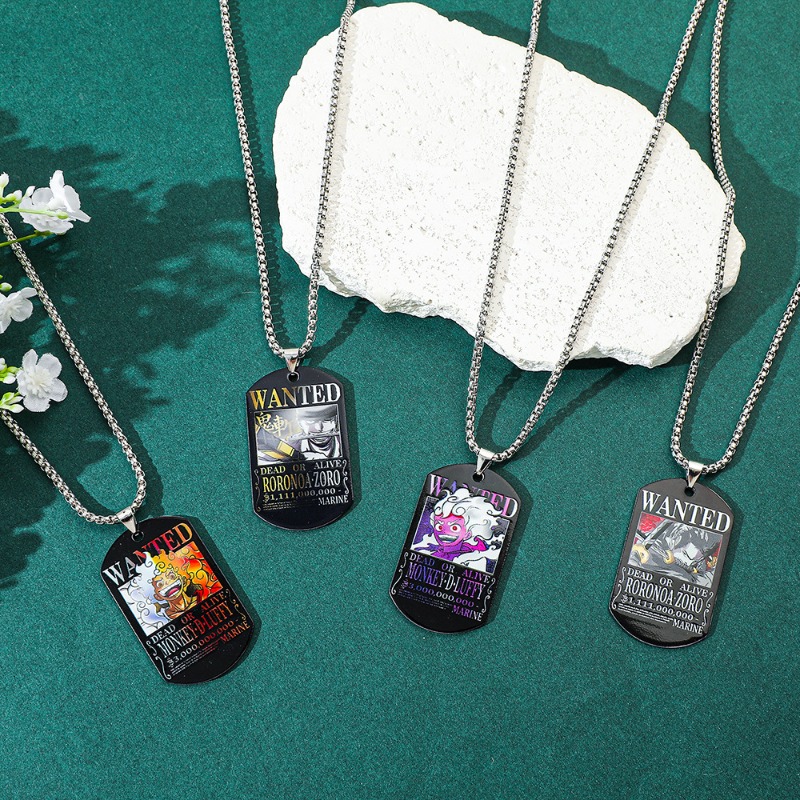 Kalung Baja Tahan Karat One Pi - Steel Chain ulasan dan harga