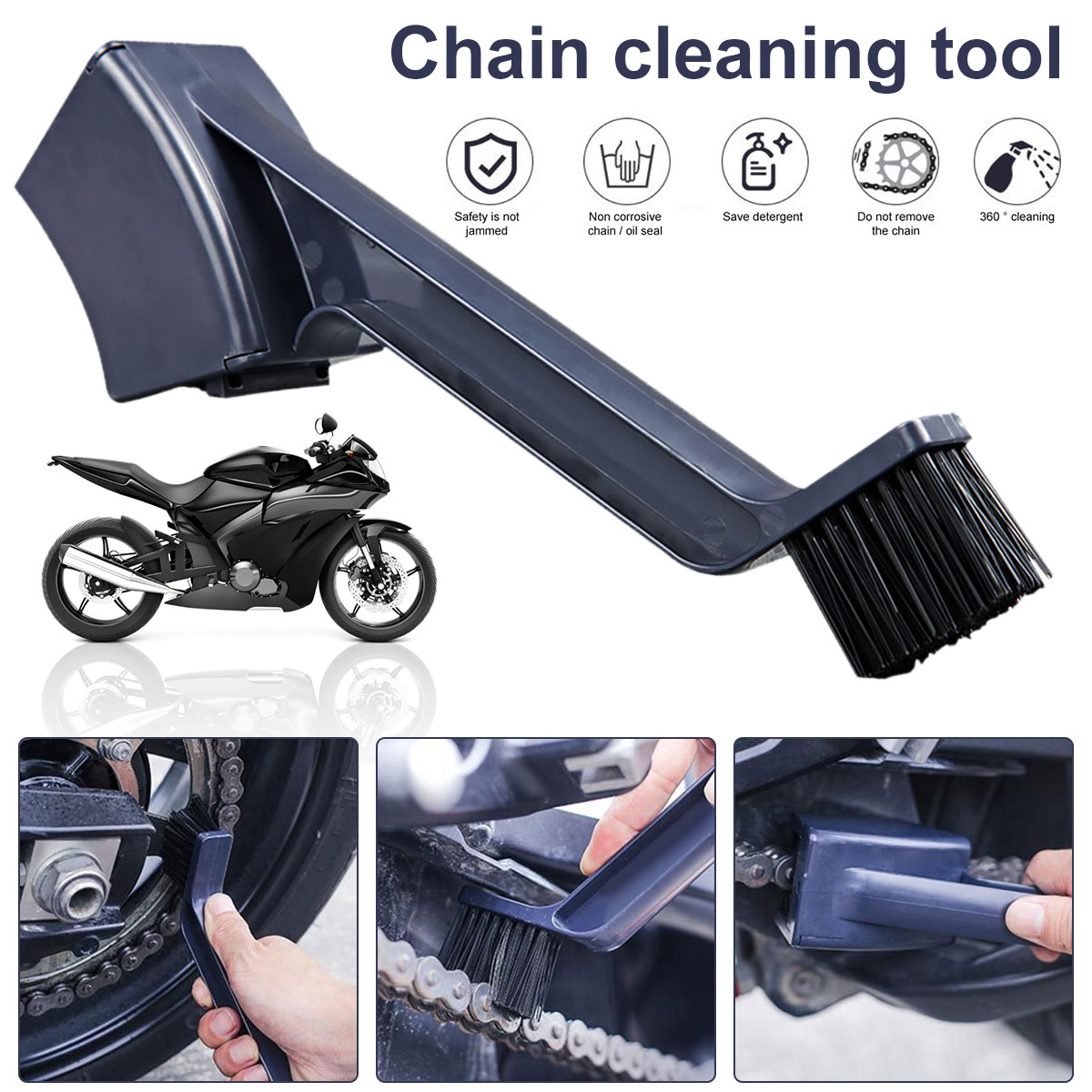 Sikat pembersih rantai sepeda  - Chain Breaker ulasan dan harga