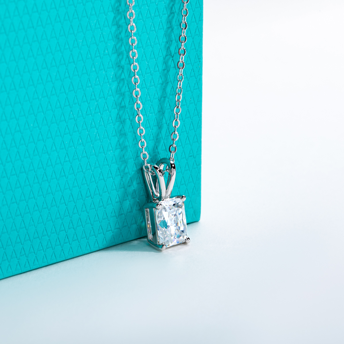 Kalung Liontin Berlian Moissan - Ansi Chain ulasan dan harga