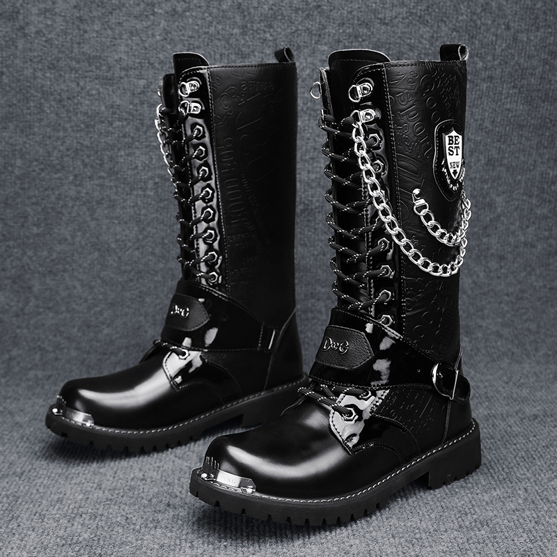 Sepatu Boots Pria Ukuran Besar - Motorcycle Chain ulasan dan harga