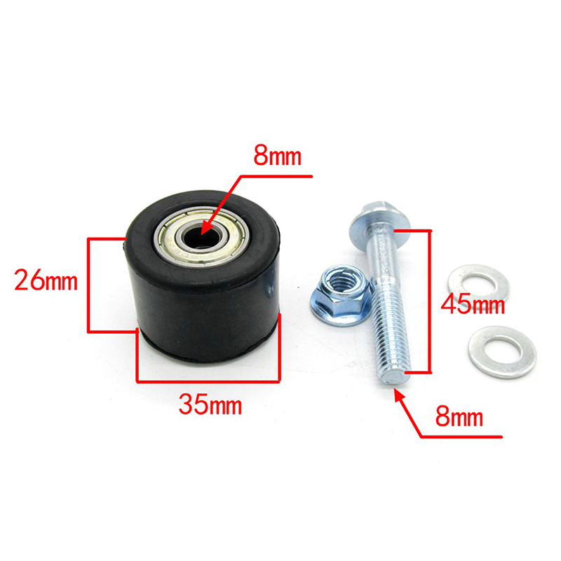 1 Buah Panduan Rol Penegang Ra - Roller Chain ulasan dan harga