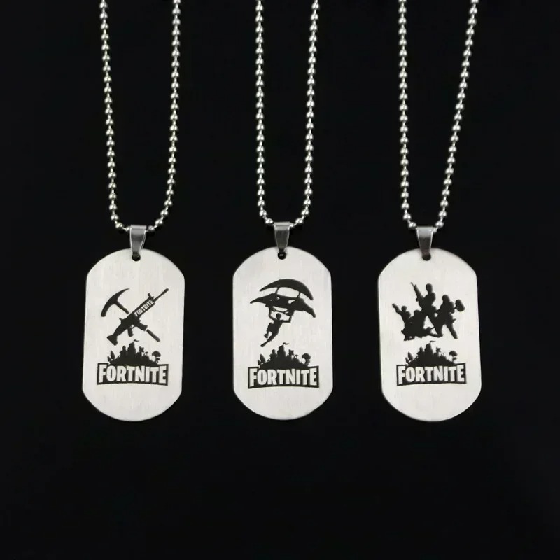 Kalung Anime Game Fortnite Kal - Steel Chain ulasan dan harga