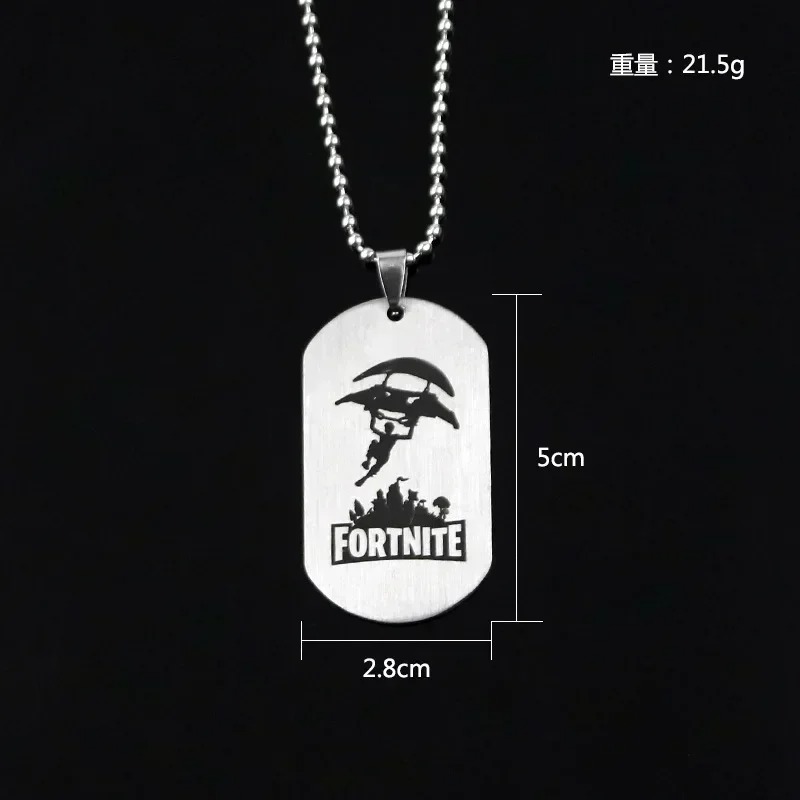 Kalung Anime Game Fortnite Kal - Steel Chain ulasan dan harga