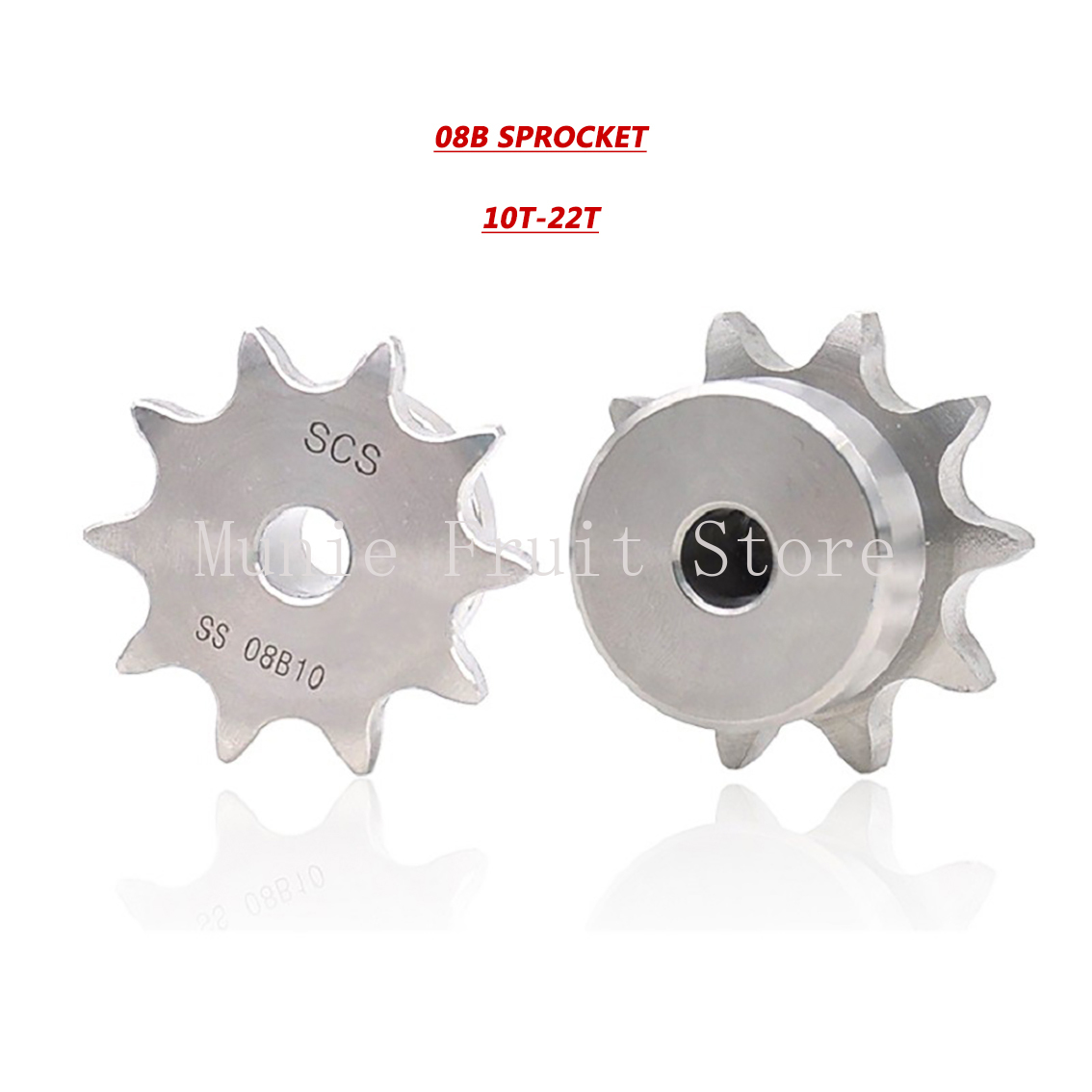 08B Sprocket 10-22 Gigi Pitch  - Ansi Chain ulasan dan harga