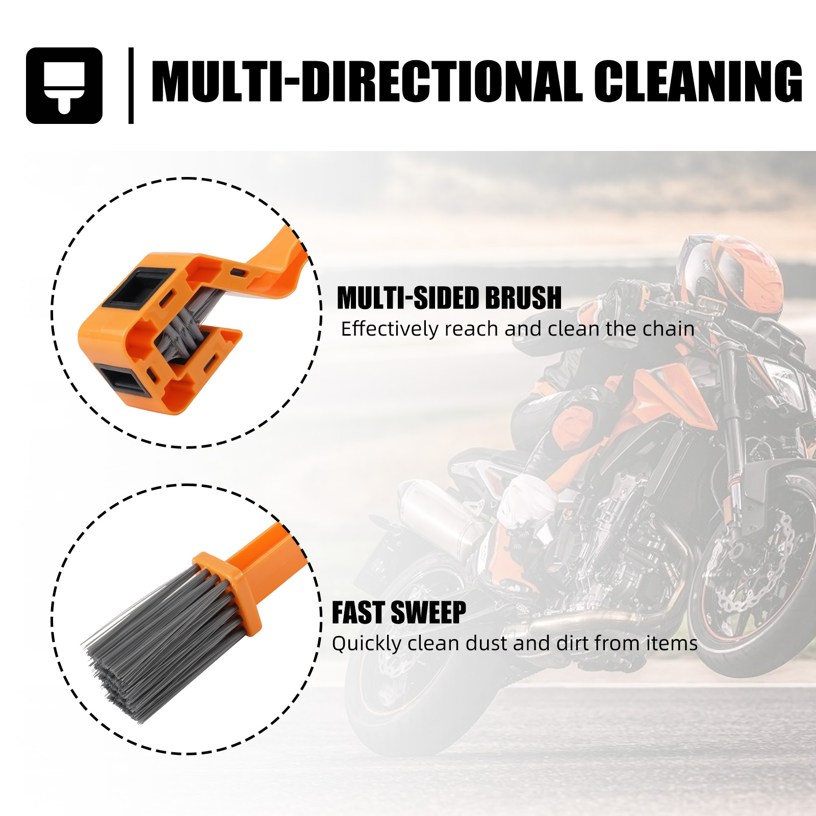 Sikat Pembersih Rantai Gear Mo - 530 Chain ulasan dan harga