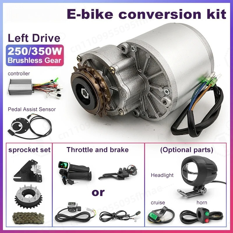 DIY 250W 350W Solusi Murah Mot - Bicycle Chain ulasan dan harga